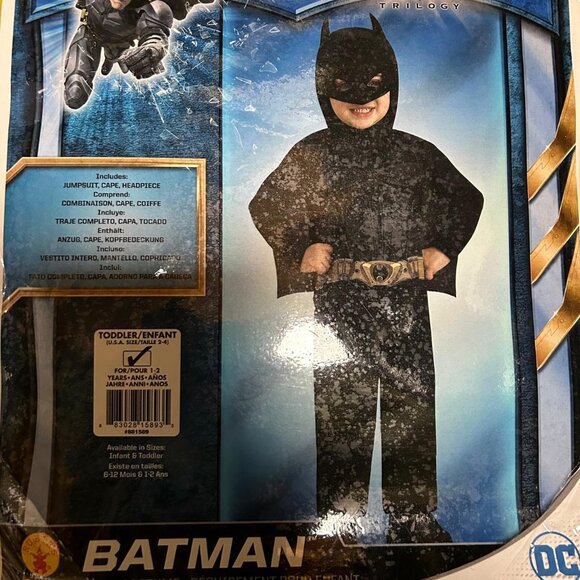 The Dark Knight Rises Batman Infant Costume - Picture 2 of 2